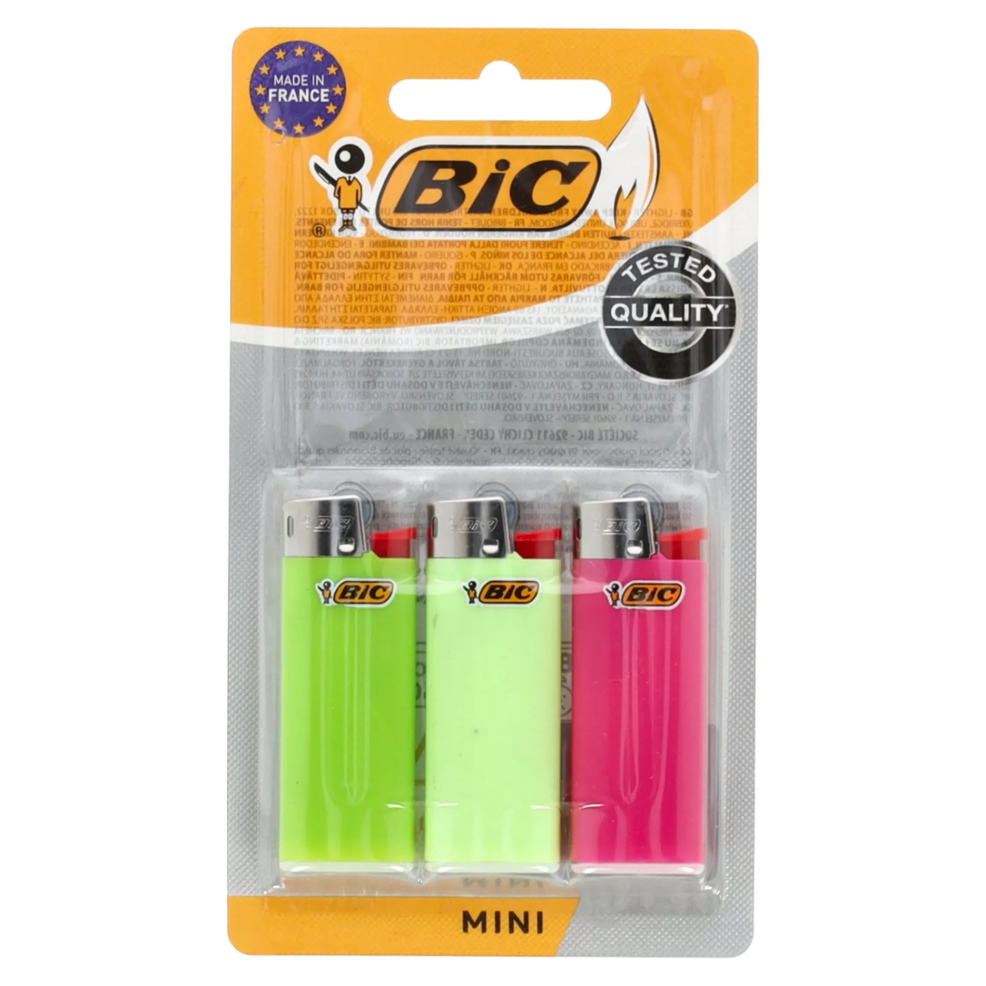 Bic Barbecueaccessoires>Aansteker J25 mini 3st