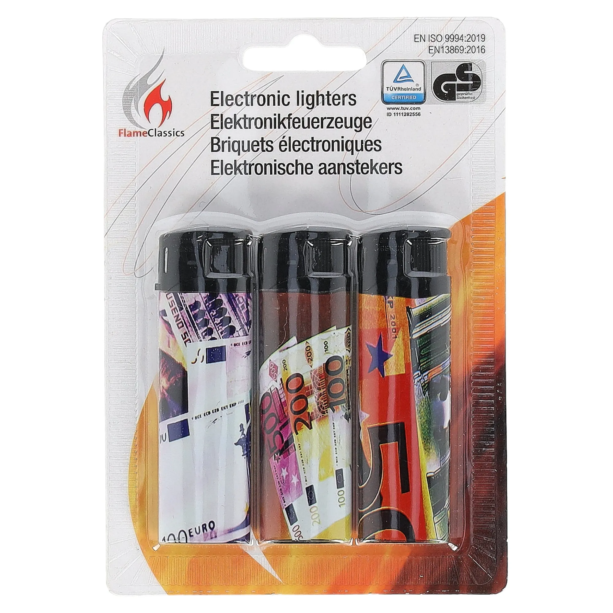 Flame Classics Barbecueaccessoires>Aansteker print 3st. flame
