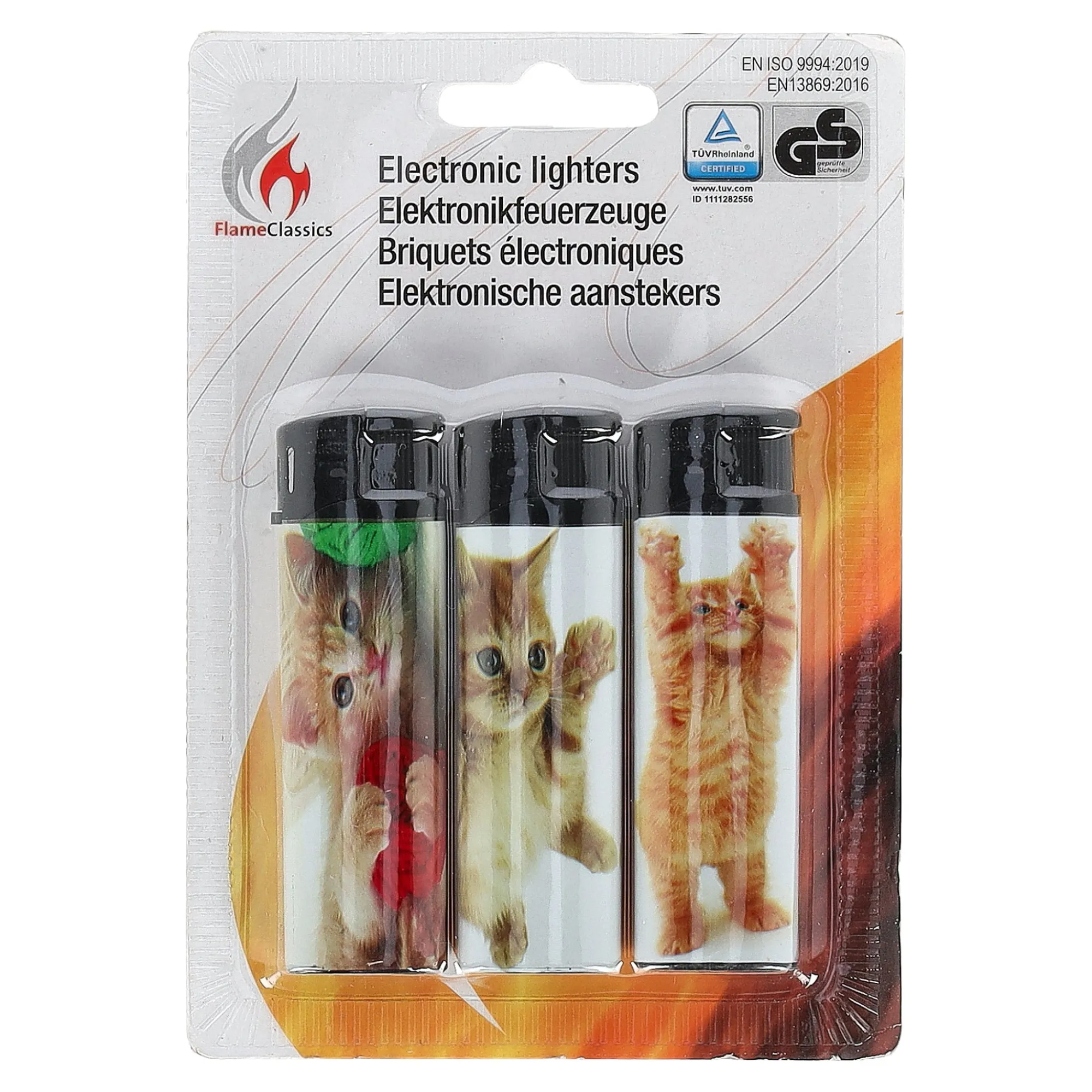 Flame Classics Barbecueaccessoires>Aansteker print 3st. flame