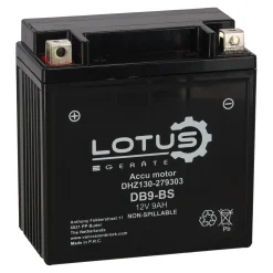 Lotus Accu'S>Accu motor 12V 9Ah DB9-BS V2