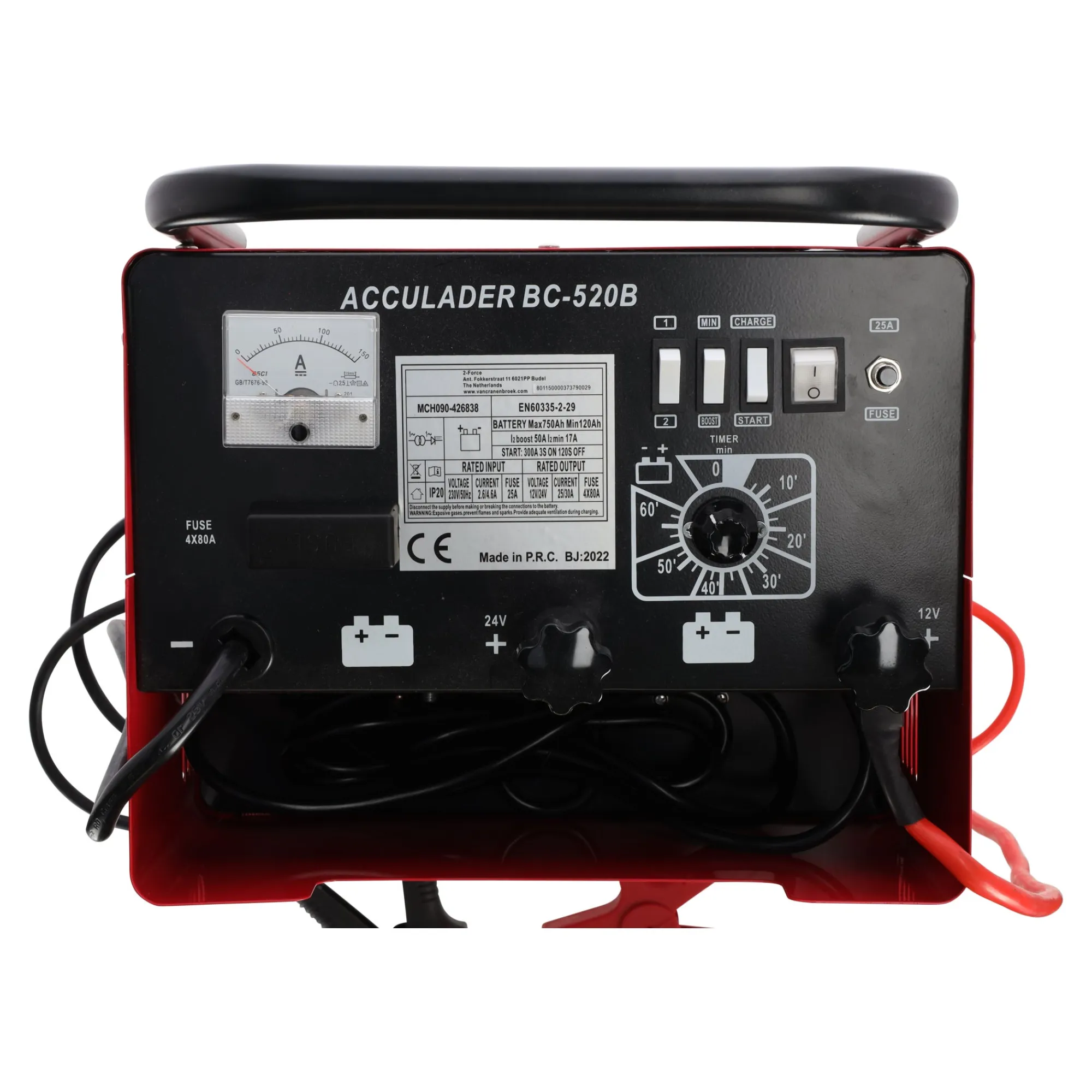 2-Force Accu'S>Acculader BC-520B