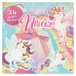 Kerstdecoratie>Advent kalender Unicorn