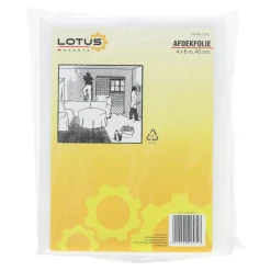 Lotus Verfspullen>Afdekfolie 4 x 6 m 40mic dik