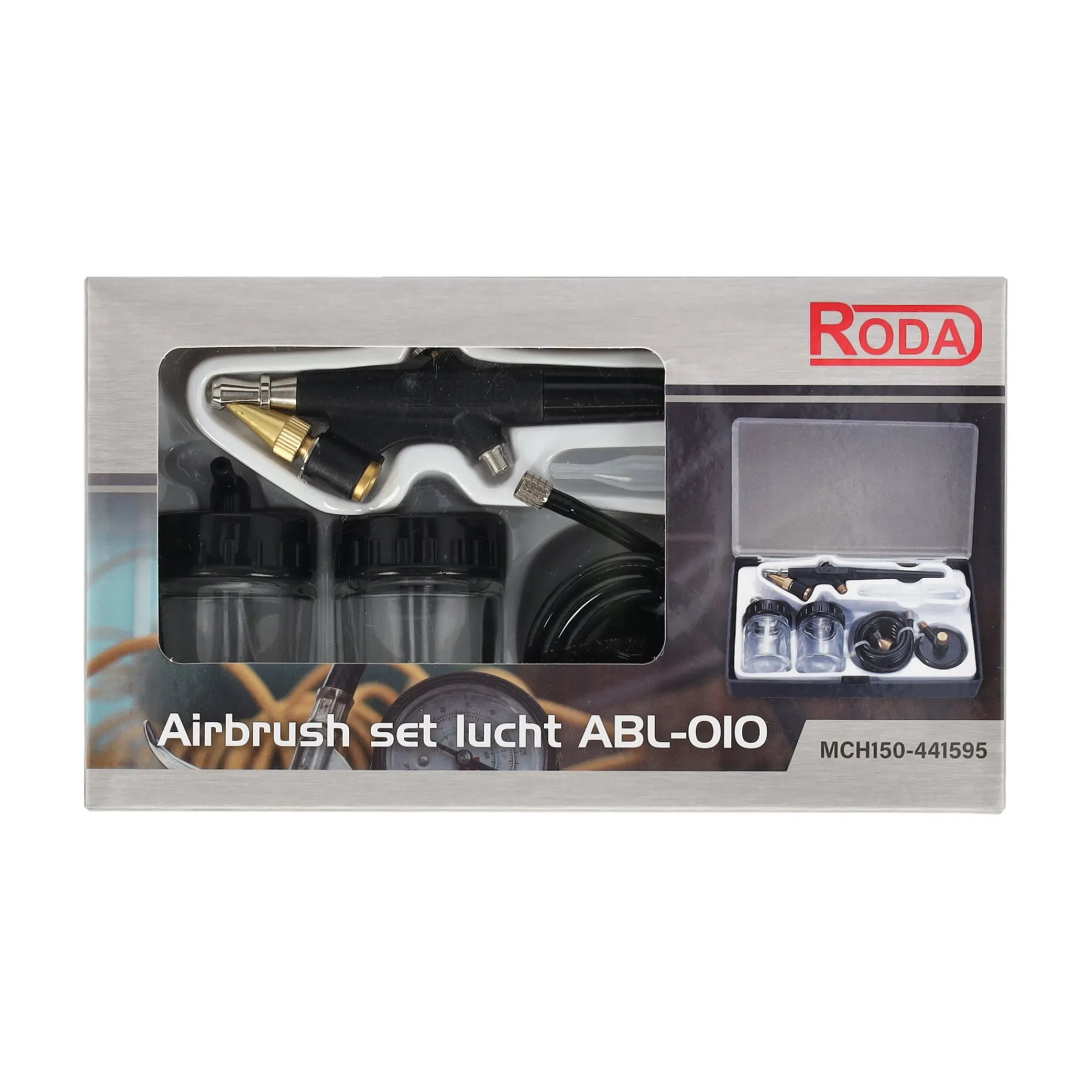 Roda Handgereedschap>Airbrush set lucht ABL-010