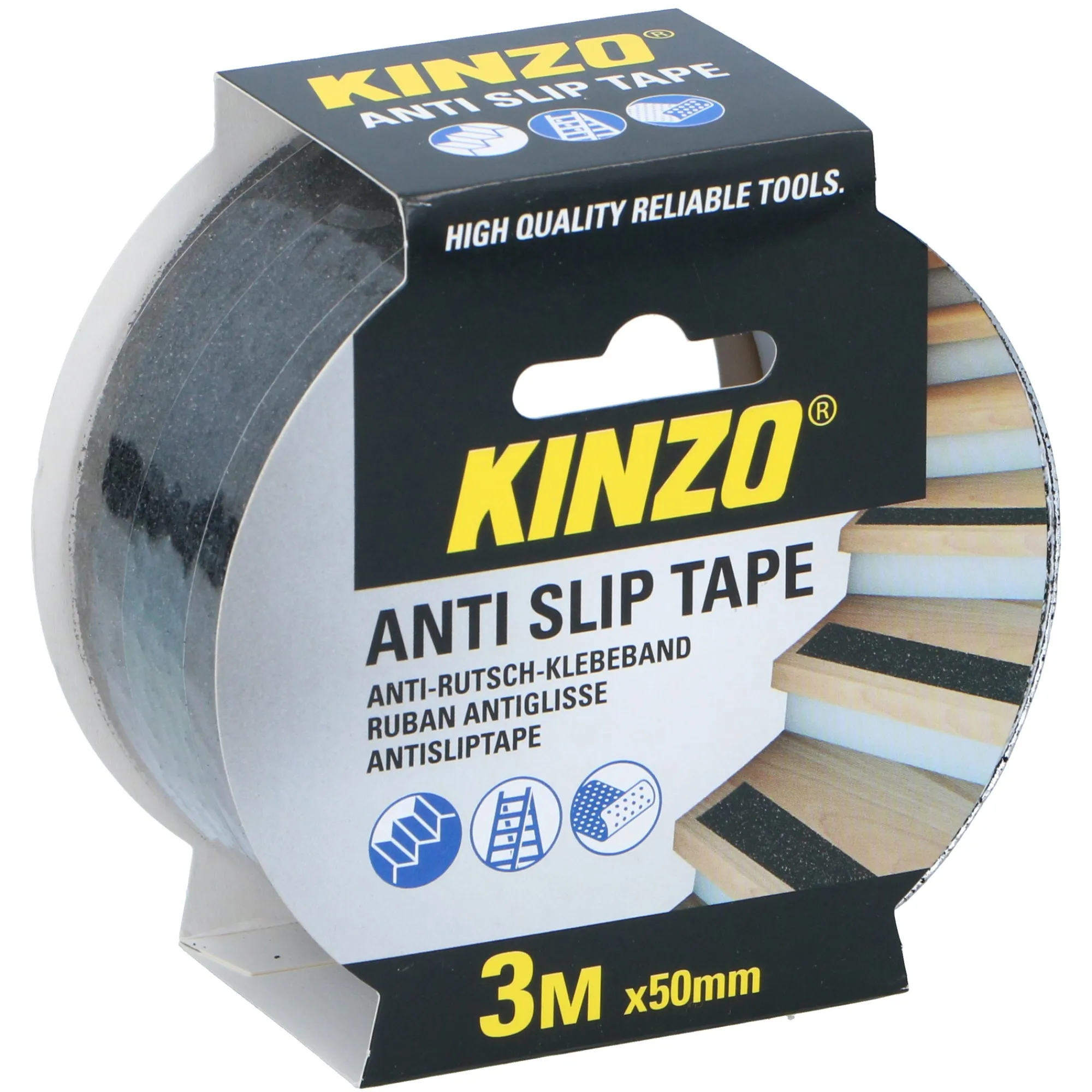 Kinzo Bouw>Antisliptape 50mm x 3m