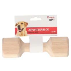 Friendly Pet Hondenspeelgoed>Apporteerblok medium 20cm