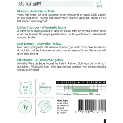 Horti Tops Moestuin>Australische gele pluksla