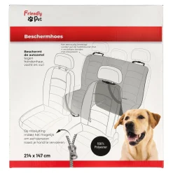 Friendly Pet Reizen Hond>Autodeken Coda zwart 214x147cm