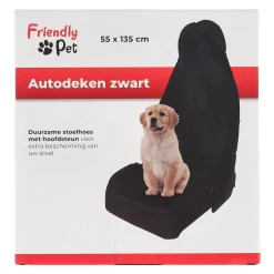 Friendly Pet Reizen Hond>Autodeken zwart 135 x 55 cm