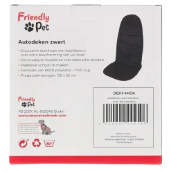 Friendly Pet Reizen Hond>Autodeken zwart 135 x 55 cm