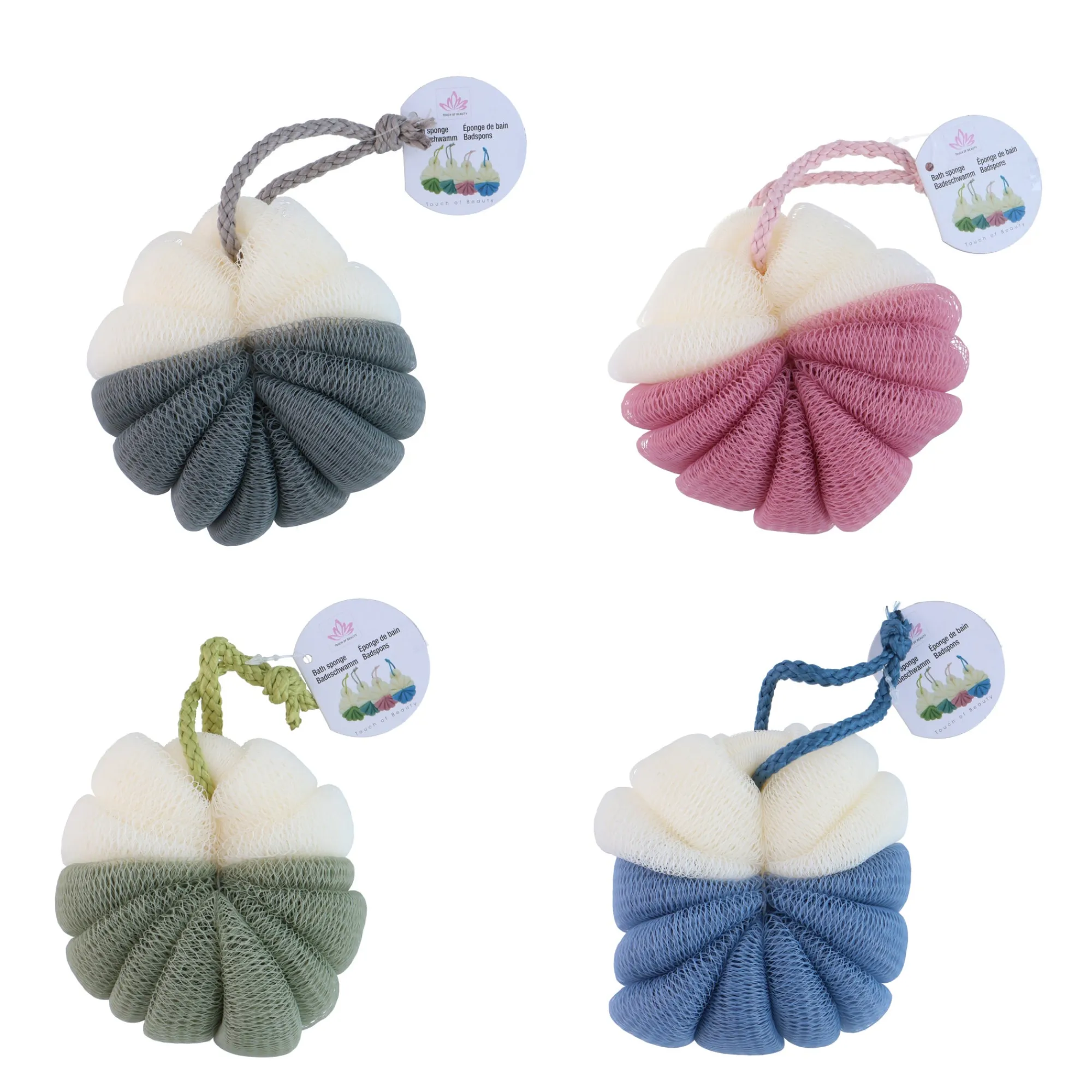 Touch Of Beauty Badkameraccessoires>Badspons 17x11x6 cm