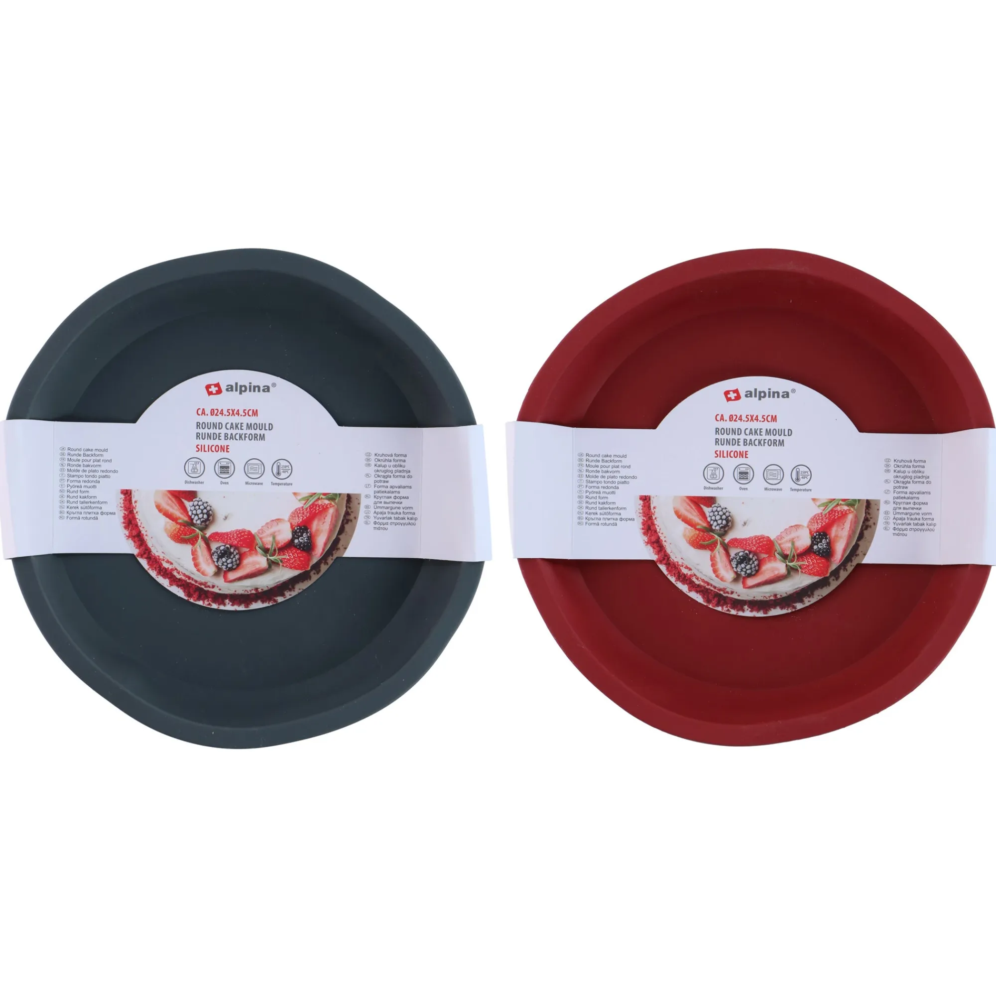 Alpina Koken & Tafelen>Bakvorm D24,5cm assorti