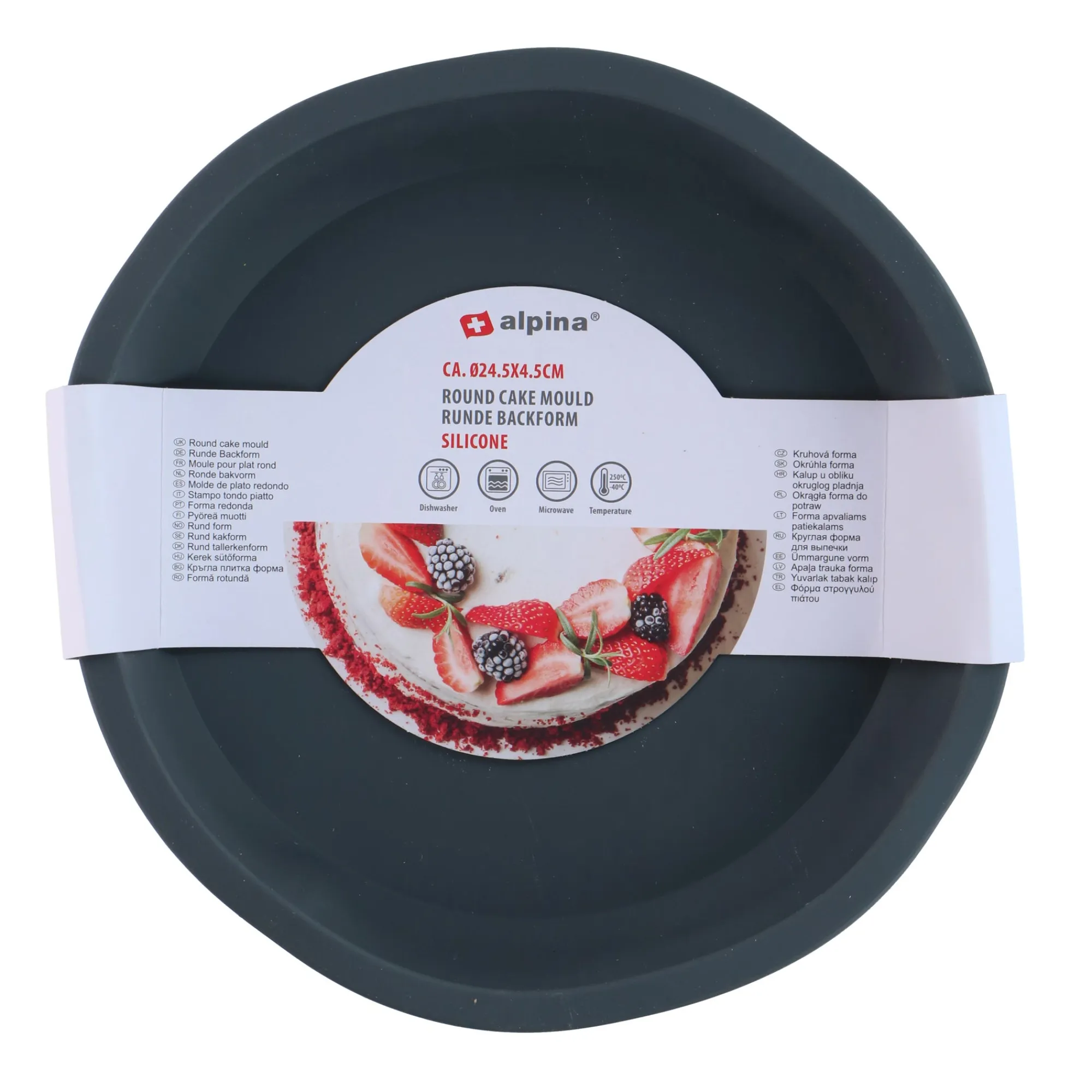 Alpina Koken & Tafelen>Bakvorm D24,5cm assorti