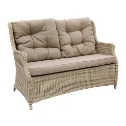 Bois le Duc Loungesets>Bank 2-zit Aprano White Orchid