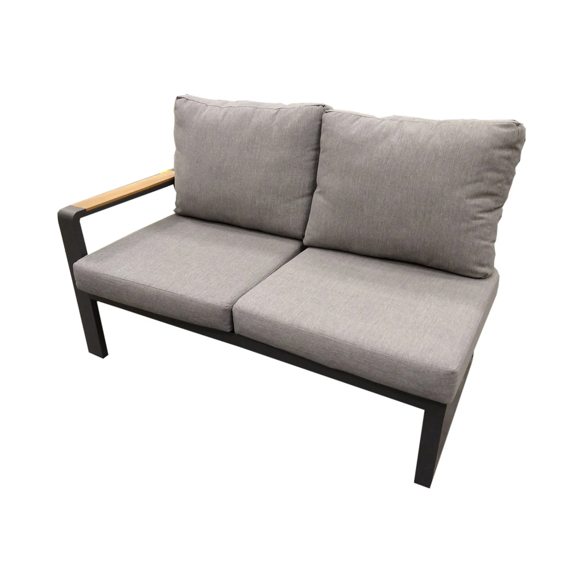 Bois le Duc Loungesets>Bank 2-zit rechts Salvo Antraciet