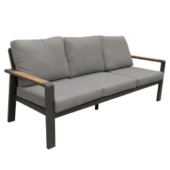 Bois le Duc Loungesets>Bank 3-zit Salvo antra met kussens