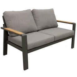 Bois le Duc Loungesets>Bank 2-zit Salvo antra met kussens