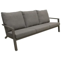 Bois le Duc Loungesets>Bank 3-zit Vomano Antraciet