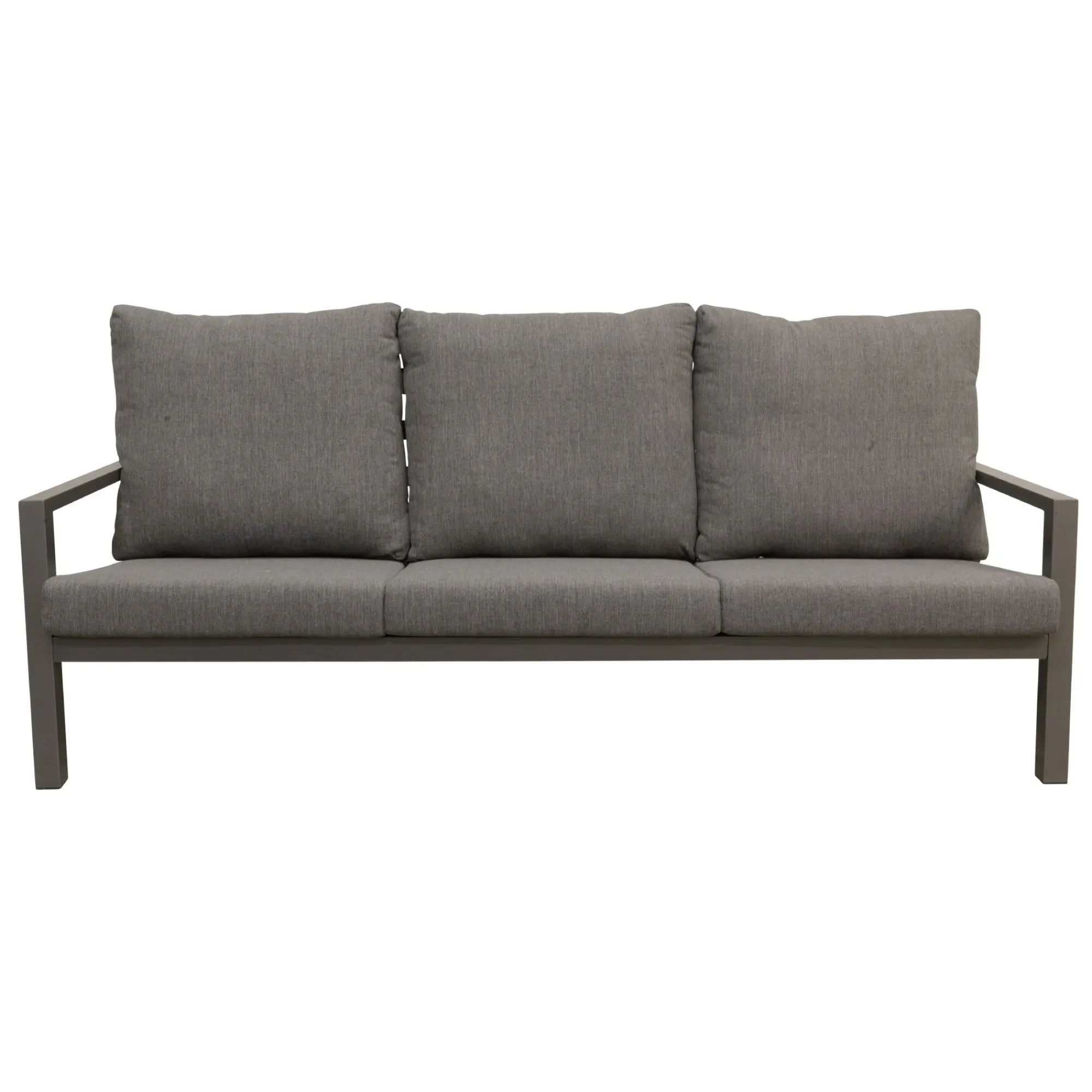 Bois le Duc Loungesets>Bank 3-zit Vomano Antraciet