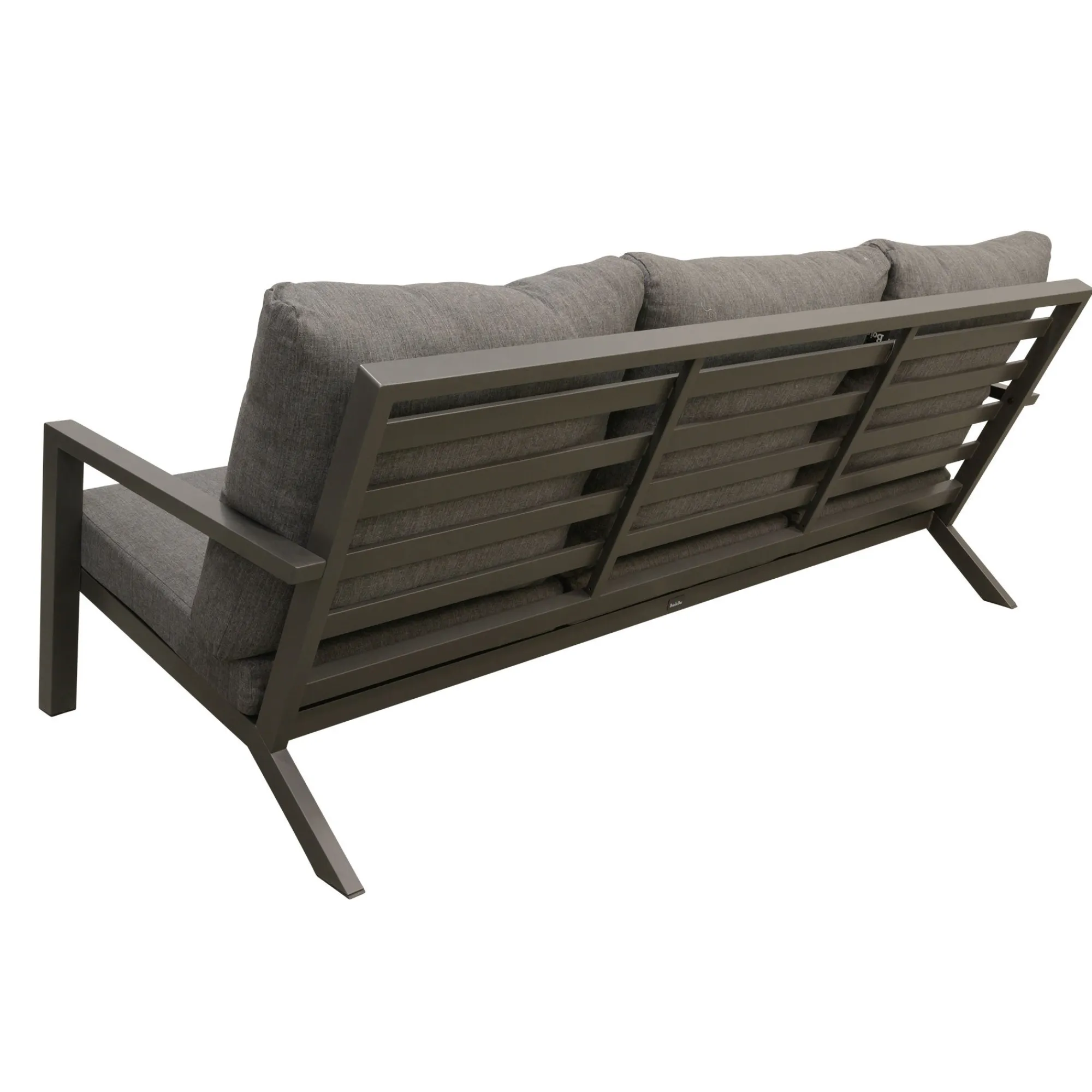 Bois le Duc Loungesets>Bank 3-zit Vomano Antraciet