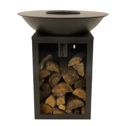 Houtskoolbarbecues|Vuur- & Terrasverwarming>Barbecue met vuurschaal D80 Hudson