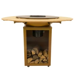 Houtskoolbarbecues|Vuur- & Terrasverwarming>Barbecue met vuurschaal ring D80 Wray