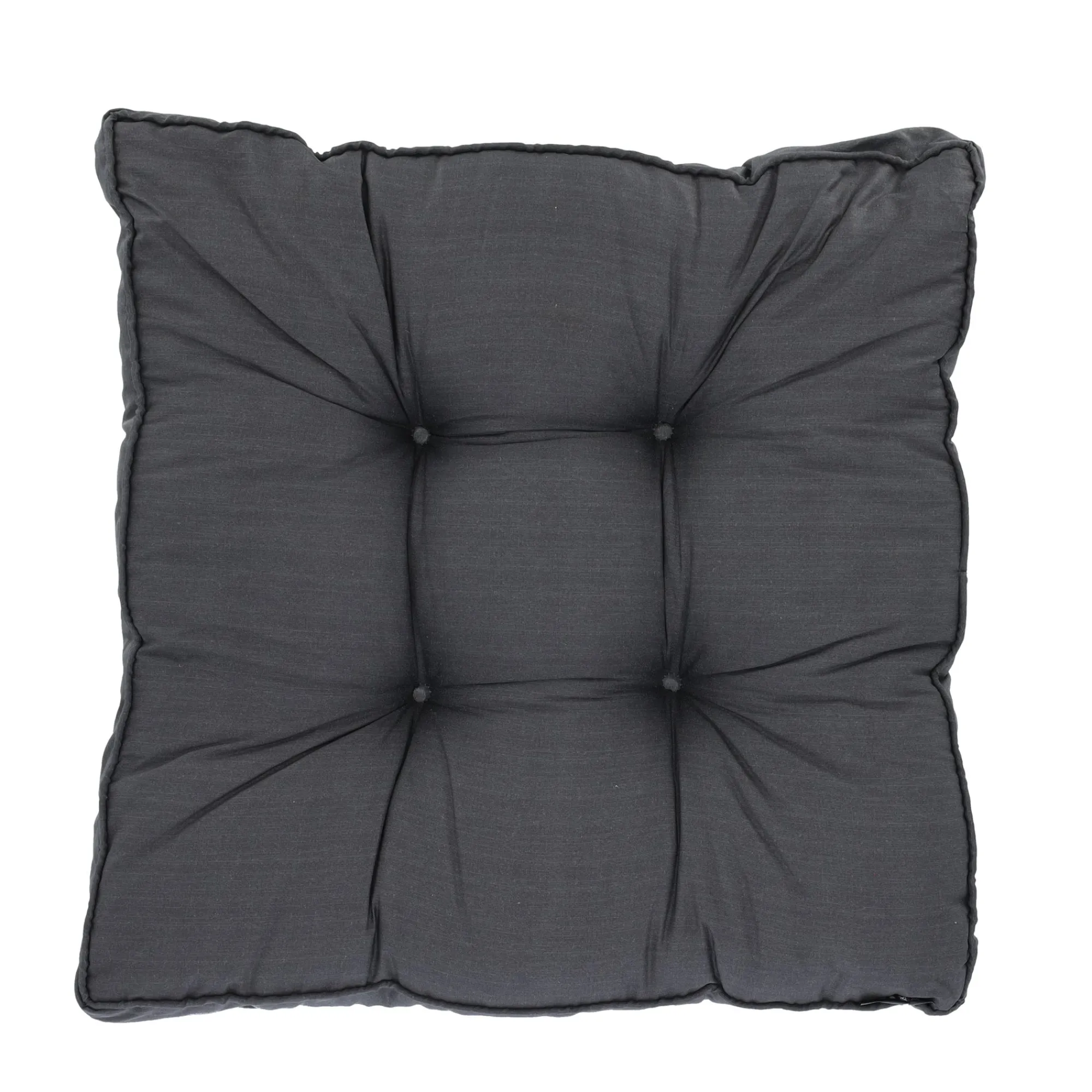 Madison Tuinkussens>Basic black A052 loungek 60x60 zit