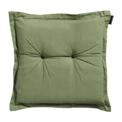 Madison Tuinkussens>Basic green hocker 50x50