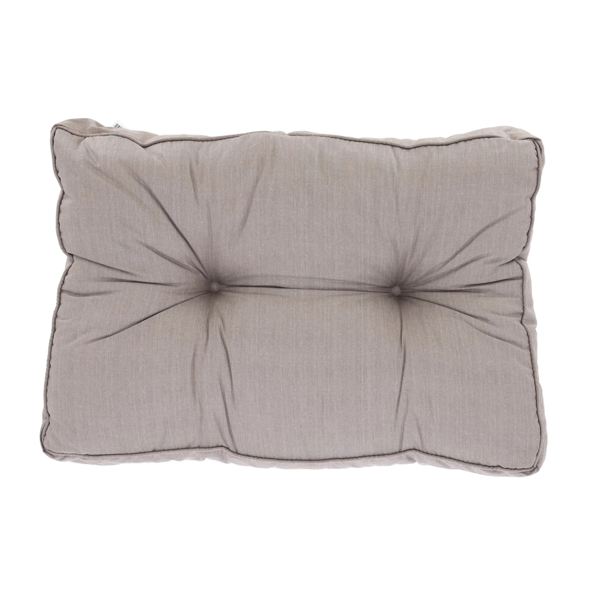 Madison Tuinkussens>Basic taupe lounge rugkussen 73x40