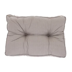 Madison Tuinkussens>Basic taupe lounge rugkussen 60x40