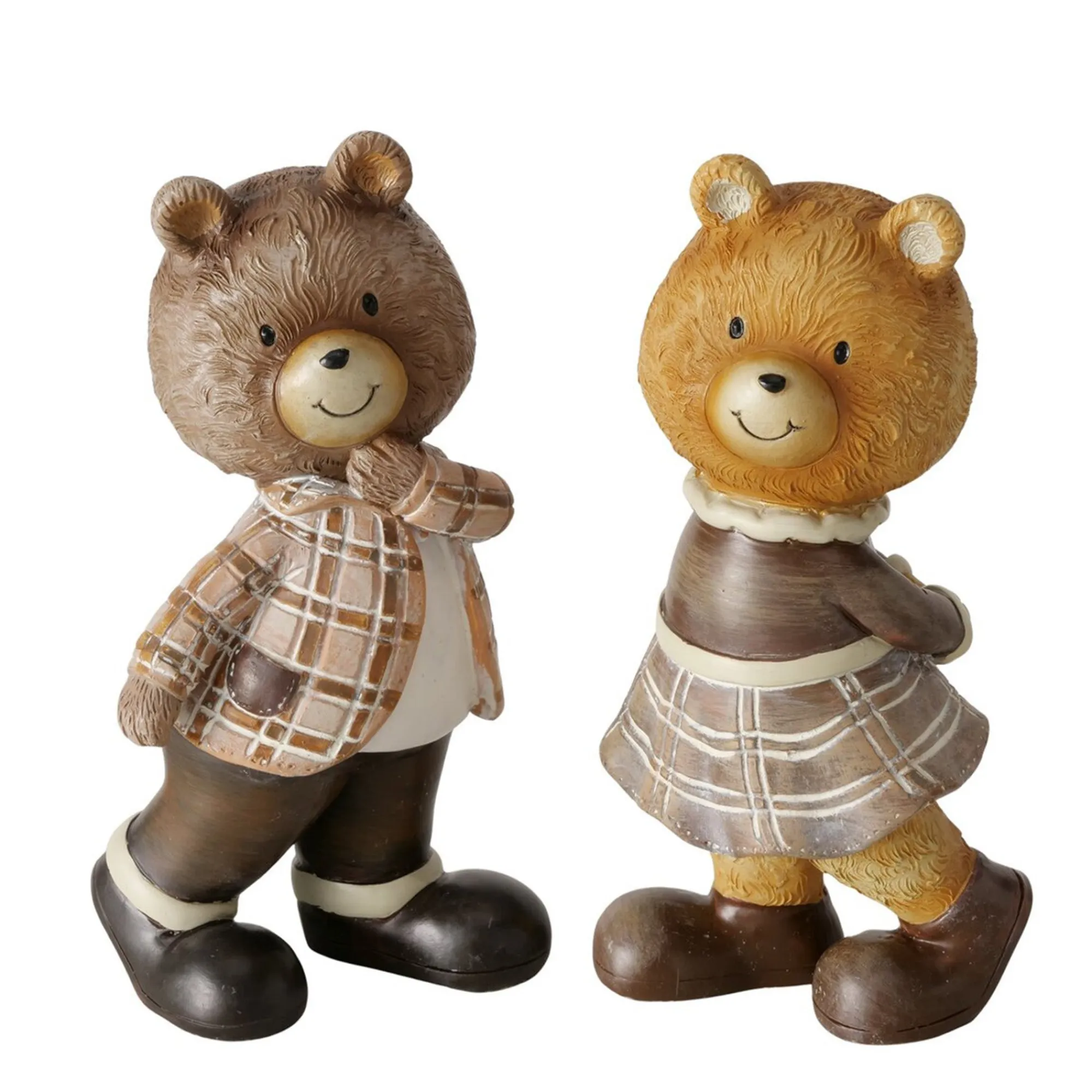 Boltze home Woondecoratie|Kerstdecoratie>Beeld beer Henry 15cm