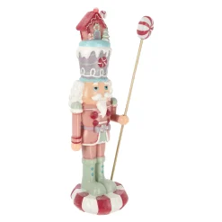 Kerstdecoratie>Beeld notenkraker candy 90cm