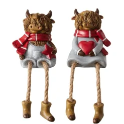 Boltze home Kerstdecoratie|Woondecoratie>Beeld Onny zit 9cm