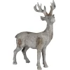 O'malley Kerstdecoratie>Beeld rendier 46cm rustiek