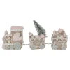 Kerstdecoratie>Beeld trein gingerbread 11 cm