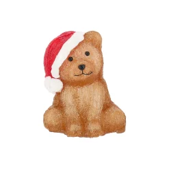 O'malley Kerstdecoratie>Beer zittend acryl 18cm 30LED