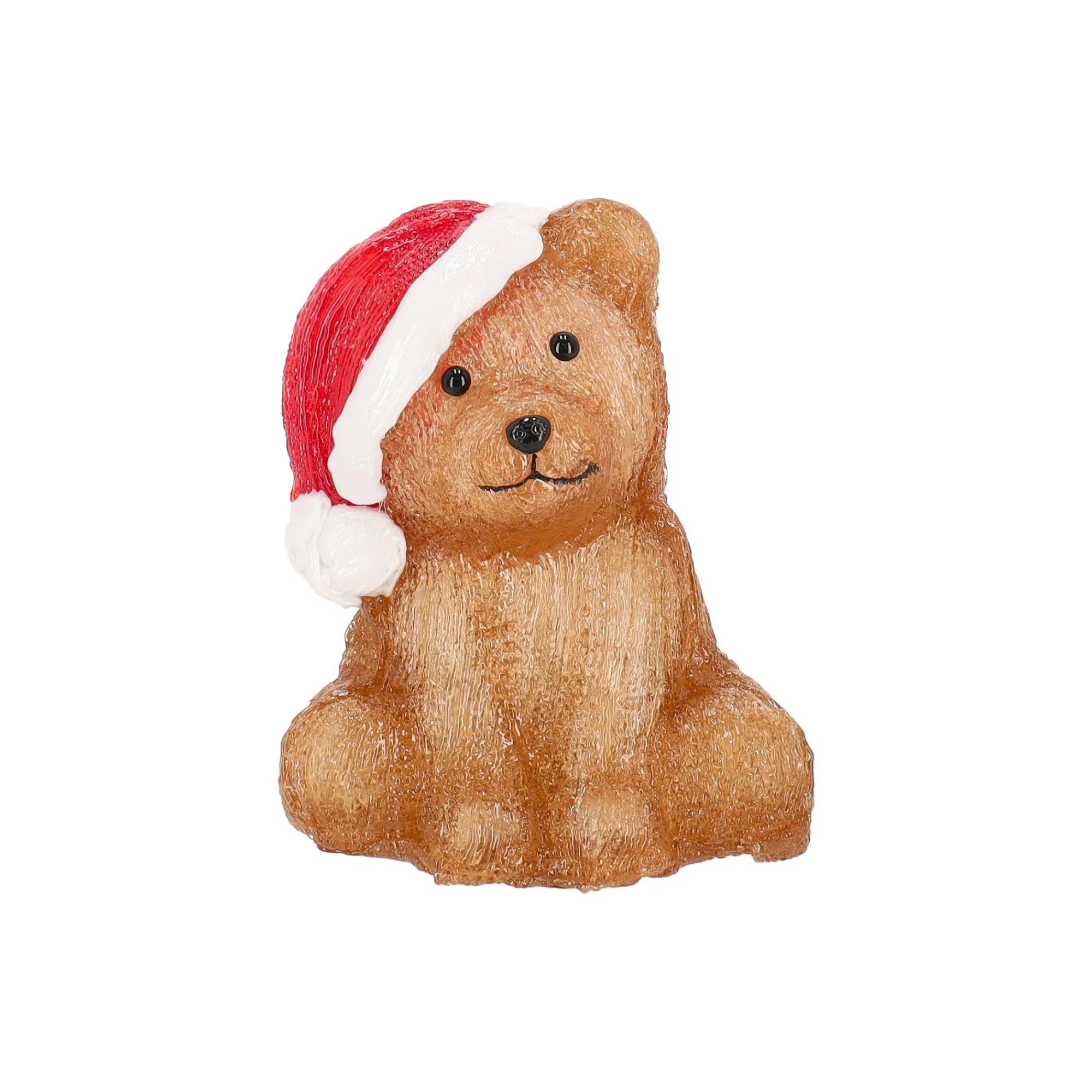 O'malley Kerstdecoratie>Beer zittend acryl 18cm 30LED