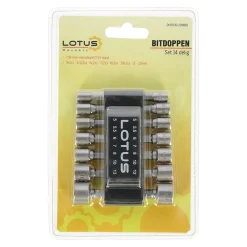 Lotus Toebehoren Elektrisch Gereedschap>Bitdoppenset 14-delig 5-13 mm