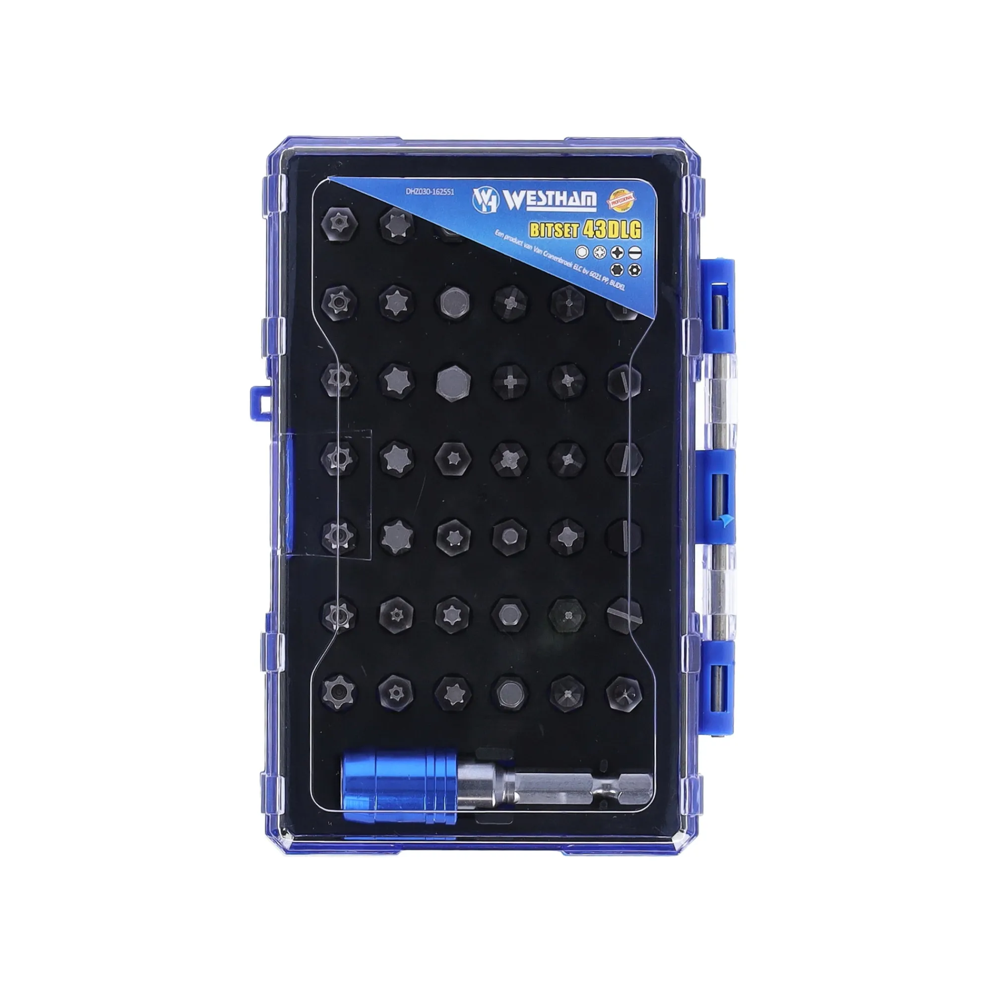 Westham Toebehoren Elektrisch Gereedschap>Bitset 43-delig