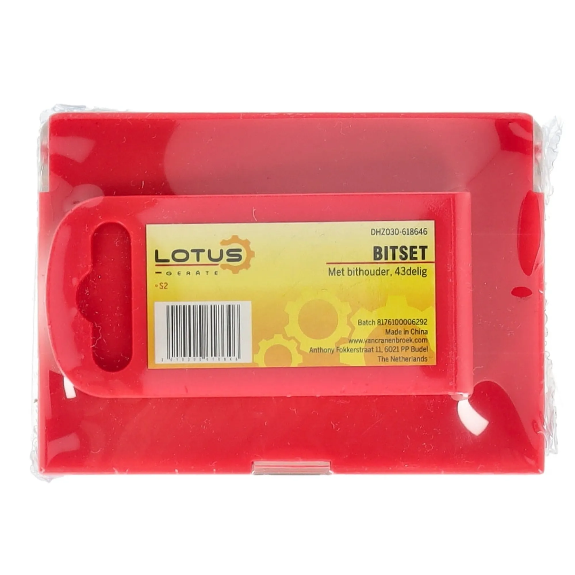 Lotus Toebehoren Elektrisch Gereedschap>Bitset pro 43-delig