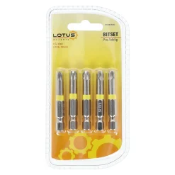 Lotus Toebehoren Elektrisch Gereedschap>Bitset pro 5-delig PZ3