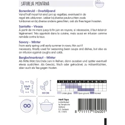 Horti Tops Moestuin>Bonenkruid zaad
