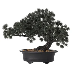 Mica Decorations Kunstplanten En Kunstbloemen>Bonsai in pot groen 28 x 15 x 23 cm