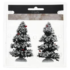 O'malley Kerstdorp>Boom 10cm 2st kerstdorp