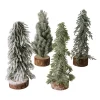 Boltze home Kerstdecoratie>Boom deco groen 16cm