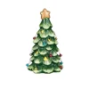 Mica Decorations Kerstdecoratie>Boom deco groen LED 18 cm