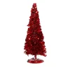 Kerstdecoratie>Boom deco rood 30 cm