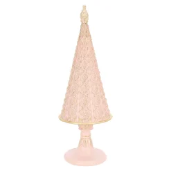 O'malley Kerstdecoratie>Boom roze 32 cm
