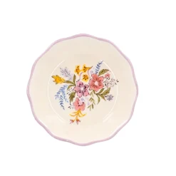 Koken & Tafelen>Bord bloemen 8 cm