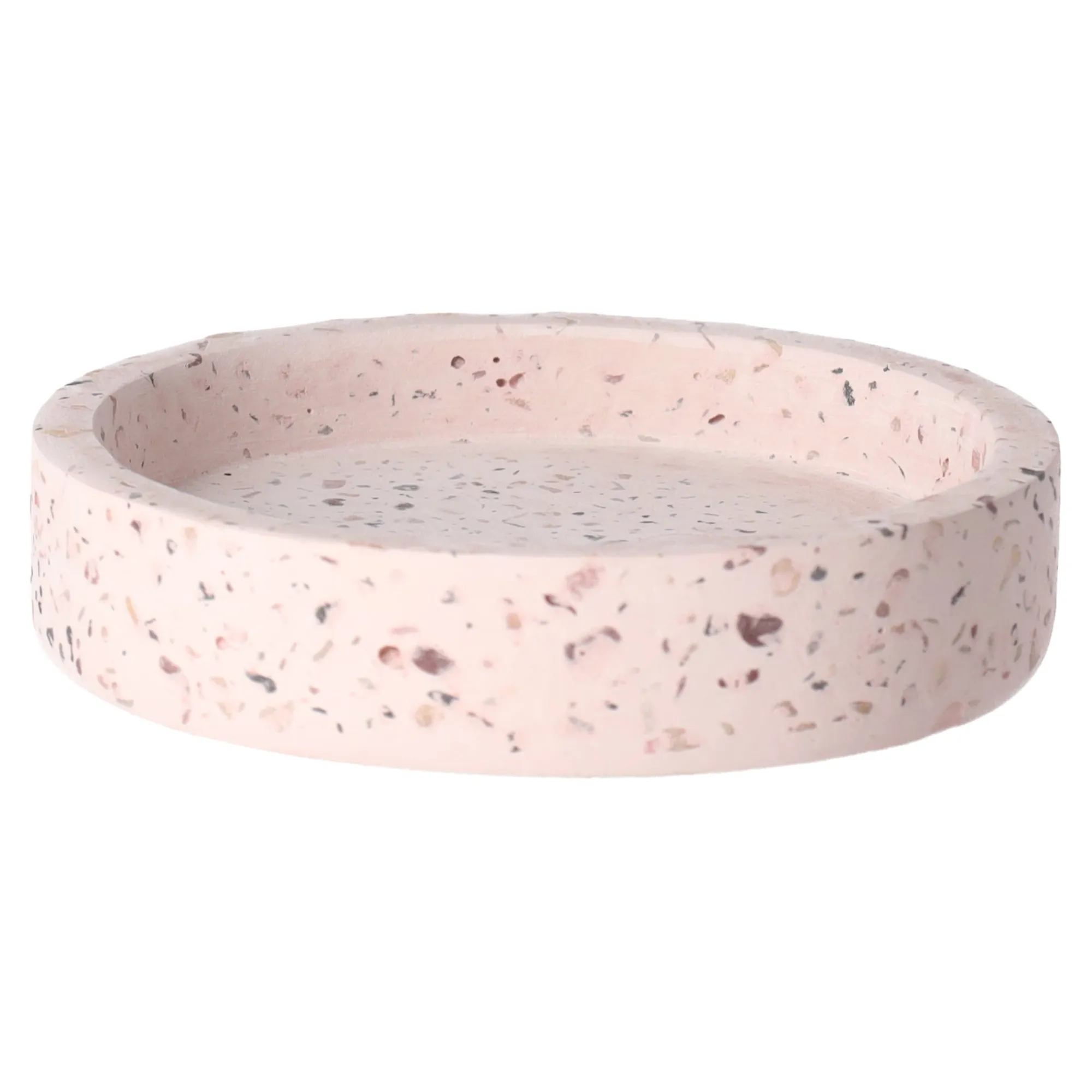 Natural Collections Woondecoratie>Bord cement roze 13 x 3 cm